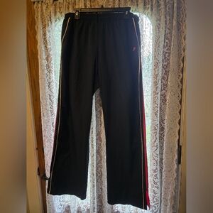 Nike Track Pants with Hot Pink and White Stripes. Size XL & Has Pockets